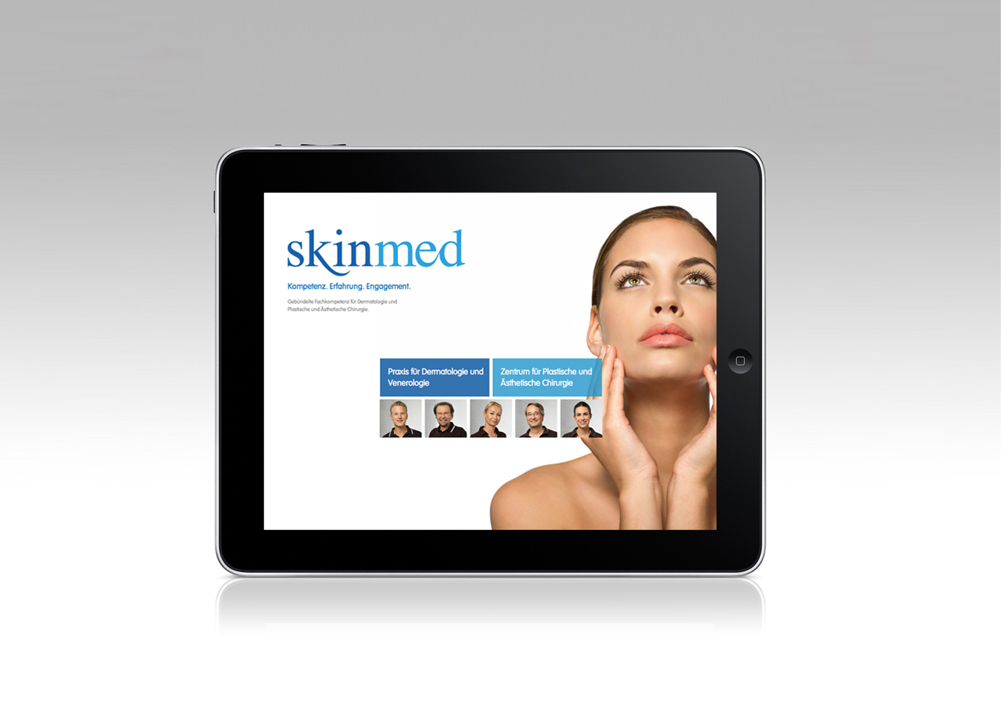 Website für Skinmed Cosmetics