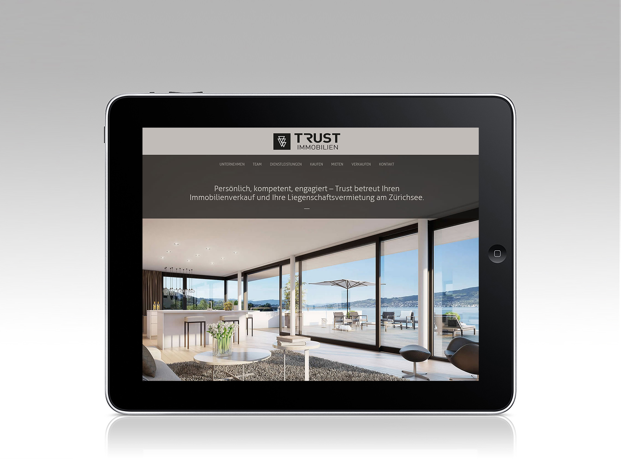 Webdesign für Trust Immobilien